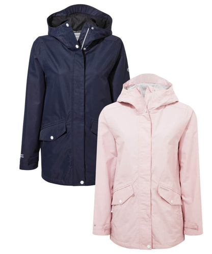 Craghoppers Otina Jacket in Blue Navy and Pink Clay