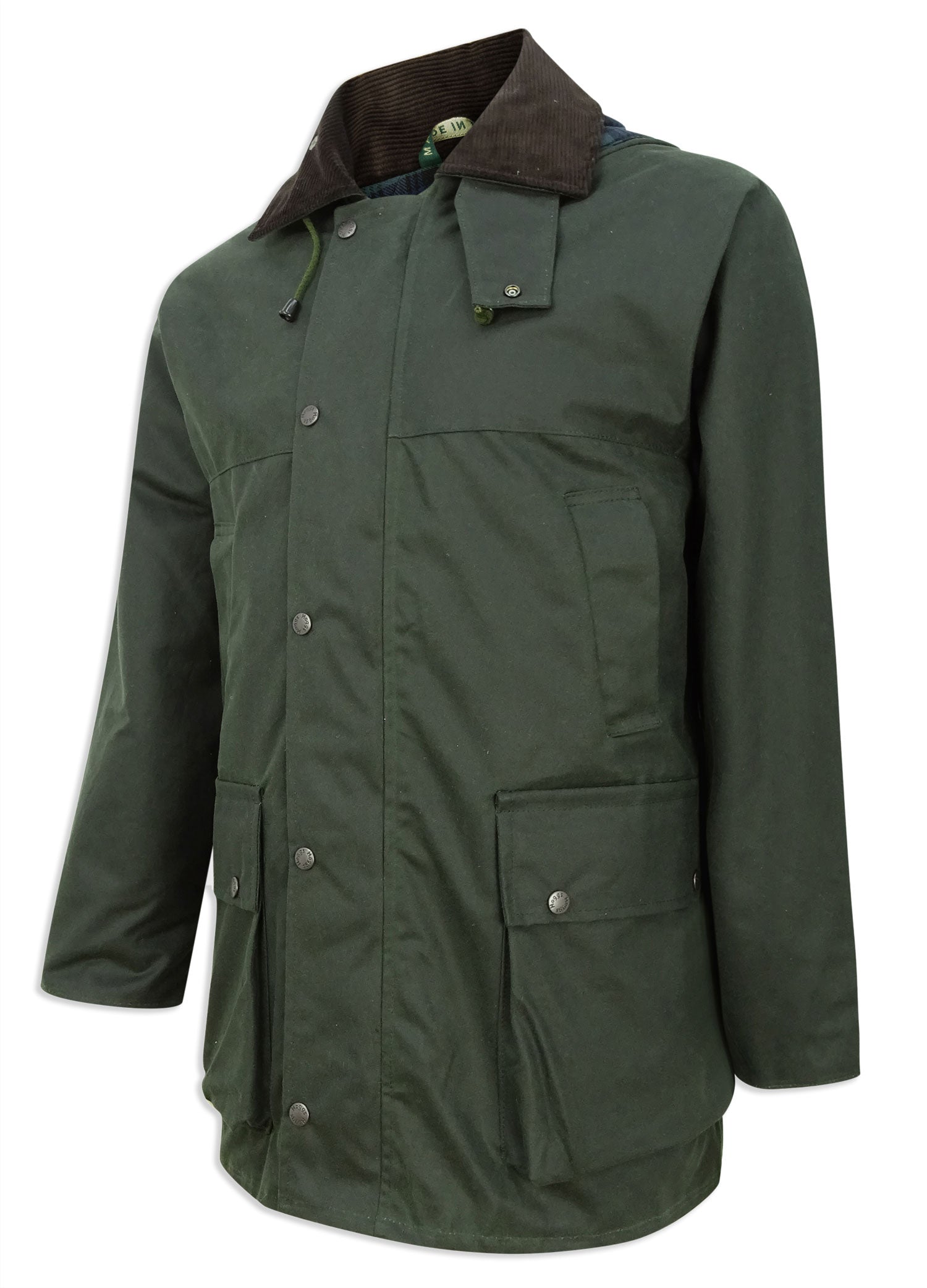 Hoggs of Fife Padded Waxed Jacket - Hollands Country Clothing 