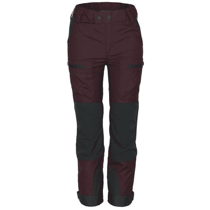 Pinewood Childrens Caribou TC Trousers in Plum/Dark Anthracite - Front