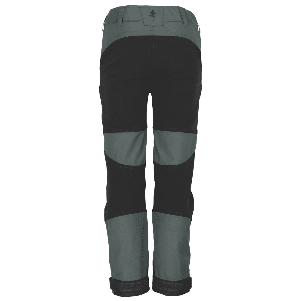 Pinewood Childrens Caribou TC Trousers in Storm Blue/Dark Anthracite - Back