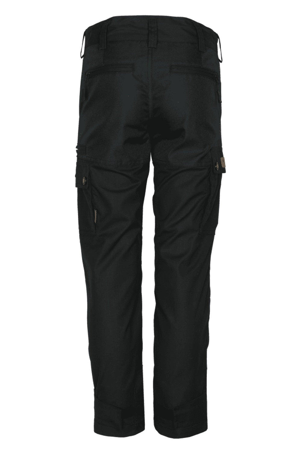 Pinewood Childrens Lappland Trousers in Black/Black - Back