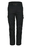 Pinewood Childrens Lappland Trousers in Black/Black - Front