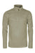 Pinewood Mens Tiveden Fleece Sweater In Mid Khaki #colour_mid-khaki