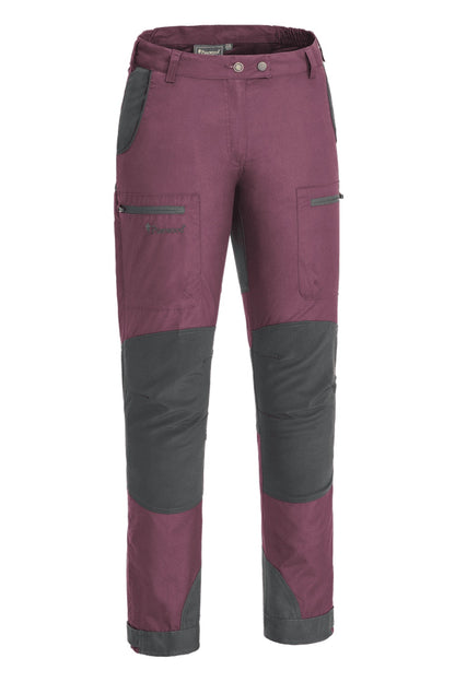 Pinewood Womens Caribou TC Trousers in Plum/Dark Anthracite 