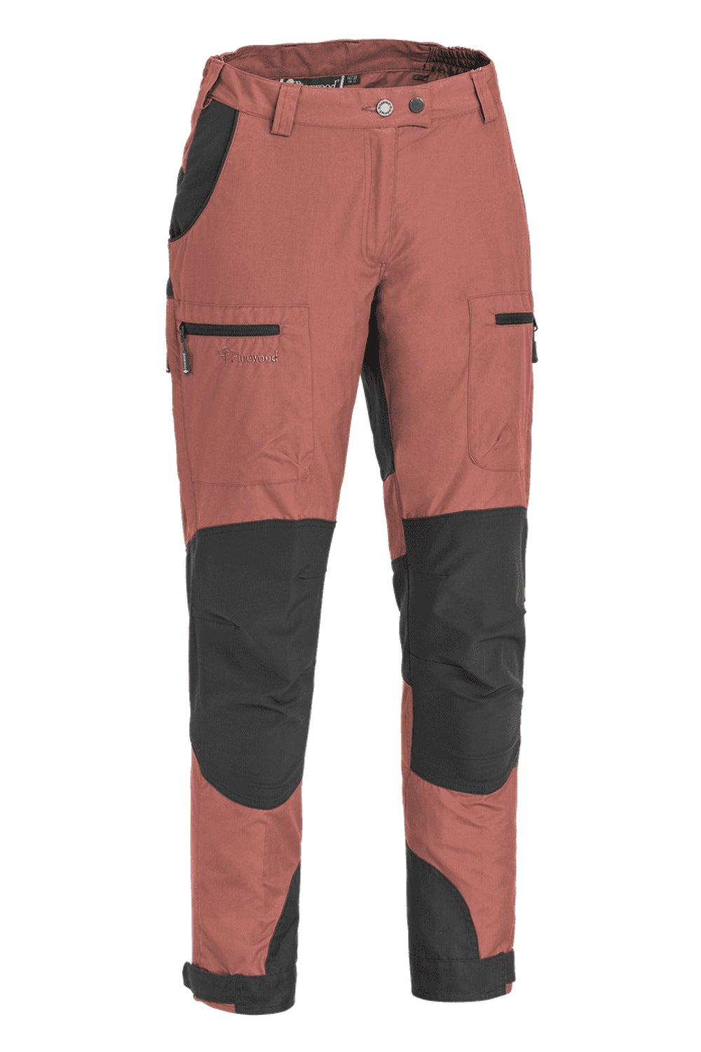 Pinewood Womens Caribou TC Trousers in Rusty Pink/Dark Anthracite 