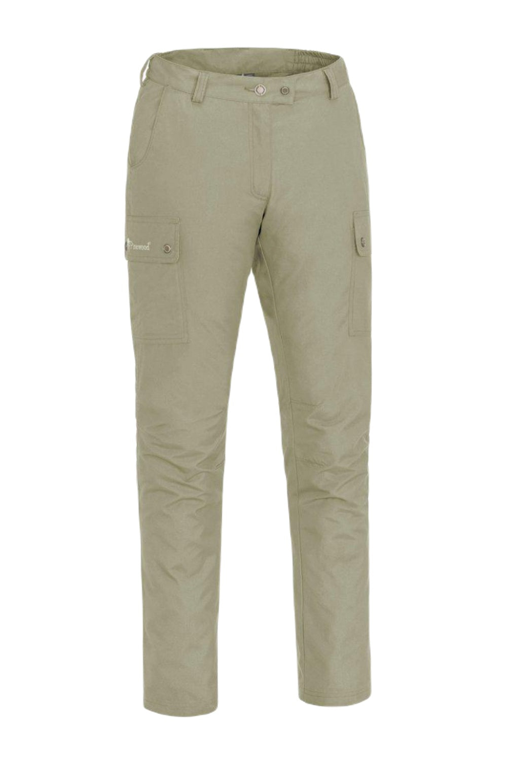 Pinewood Finnveden Classic Trousers Women in Light Khaki 