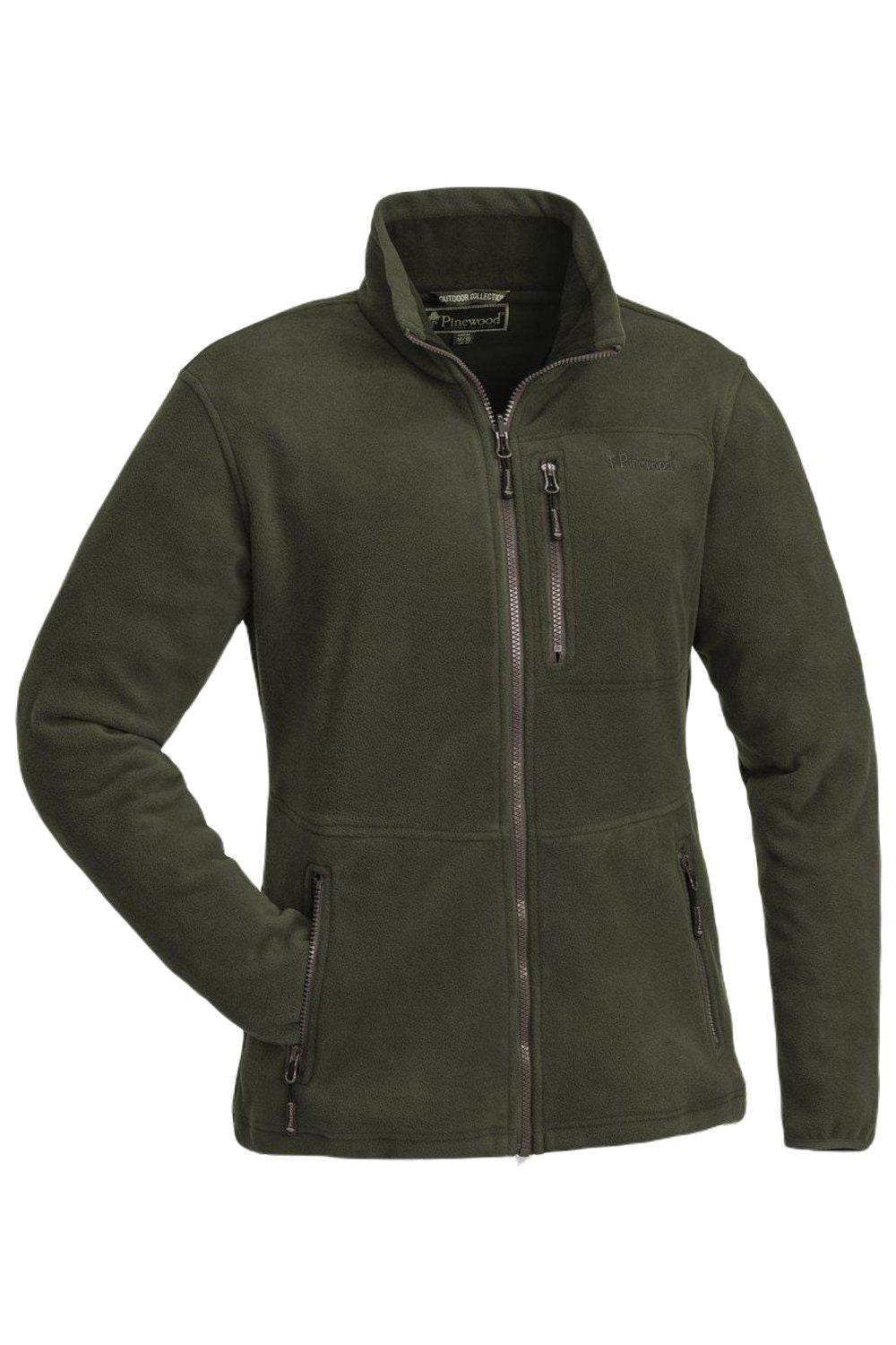 Pinewood Womens Finnveden Fleece Jacket In Green 