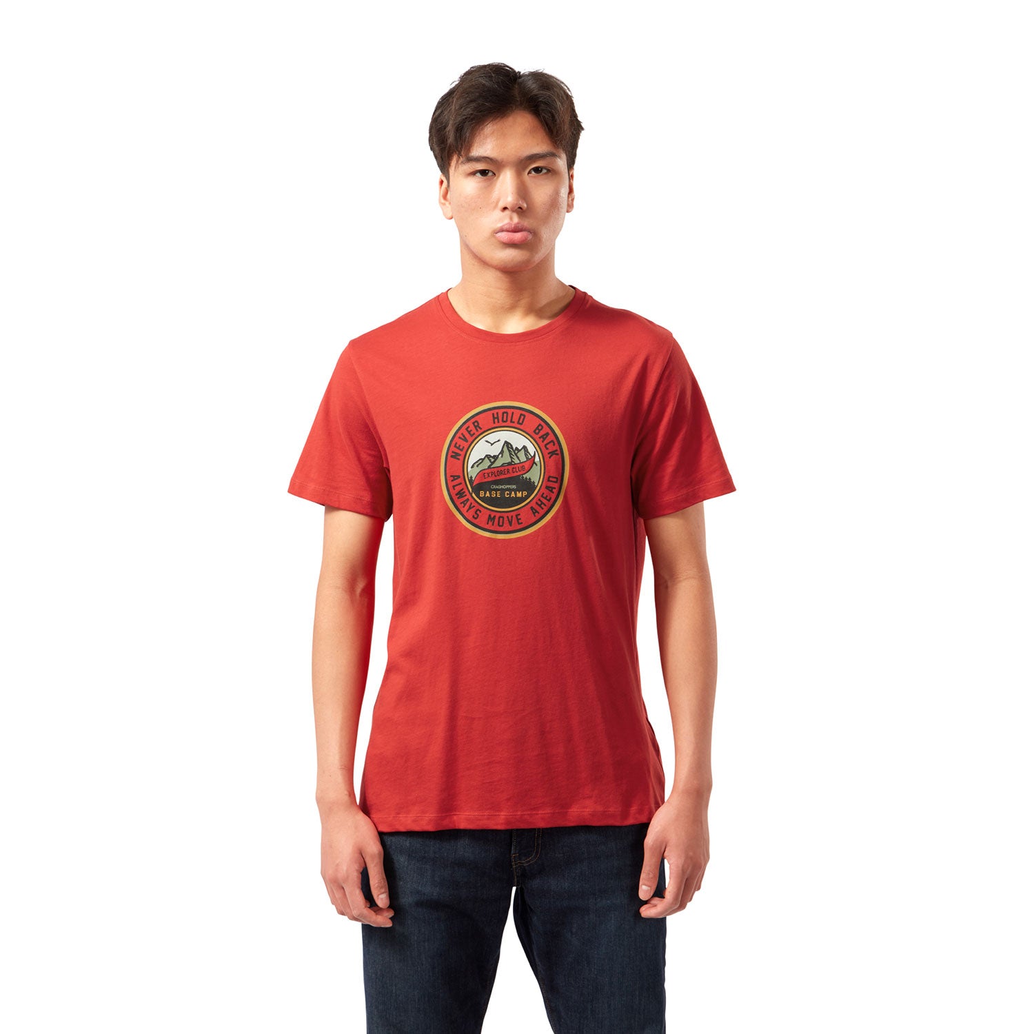 Pompeian Red Craghoppers Mightie T-shirt