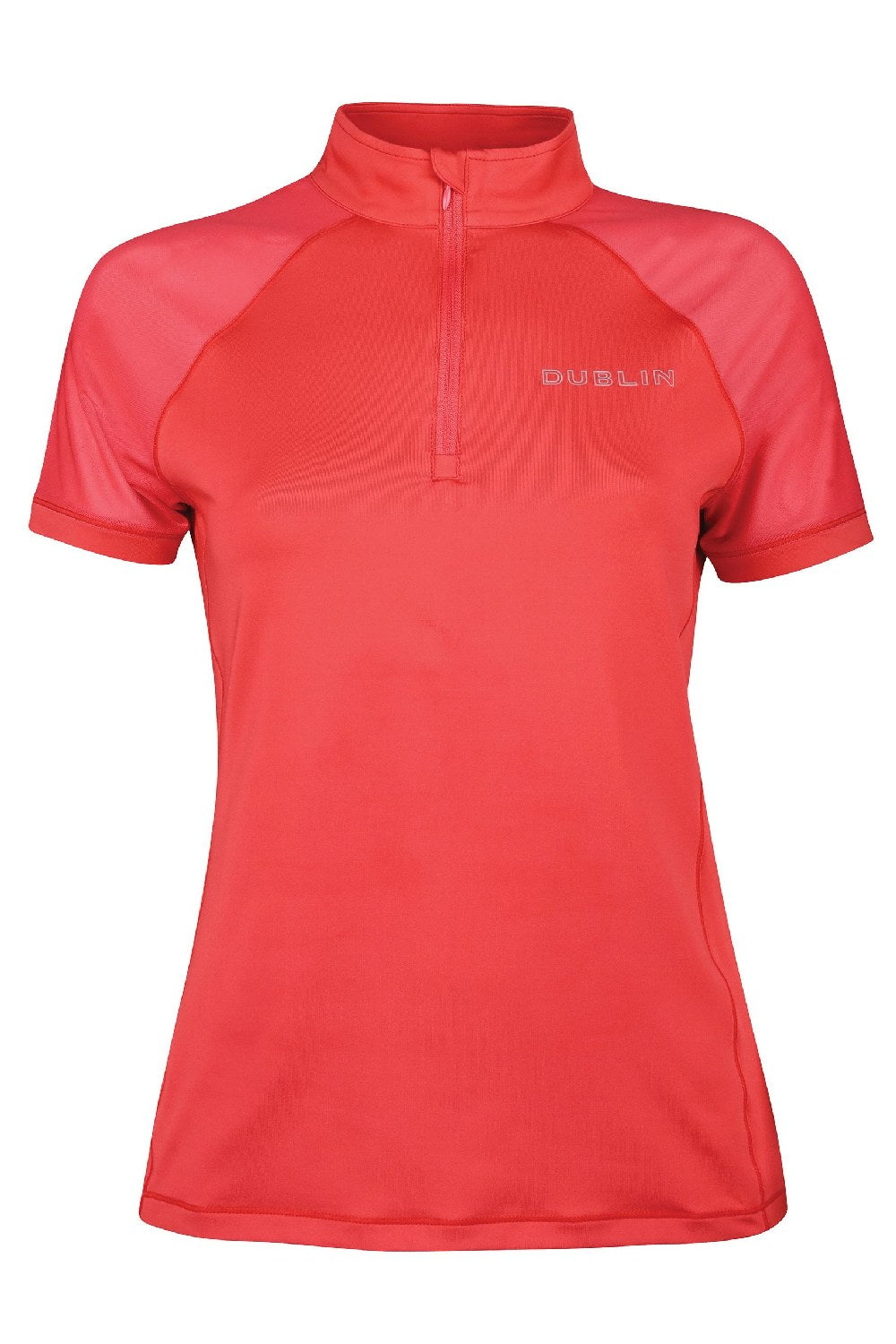 Dublin Sara Short Sleeve Top in Coral 