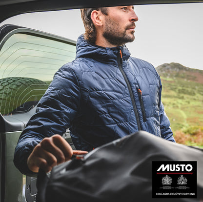 Dartmoor location Land Rover Thermal Jacket by Musto 