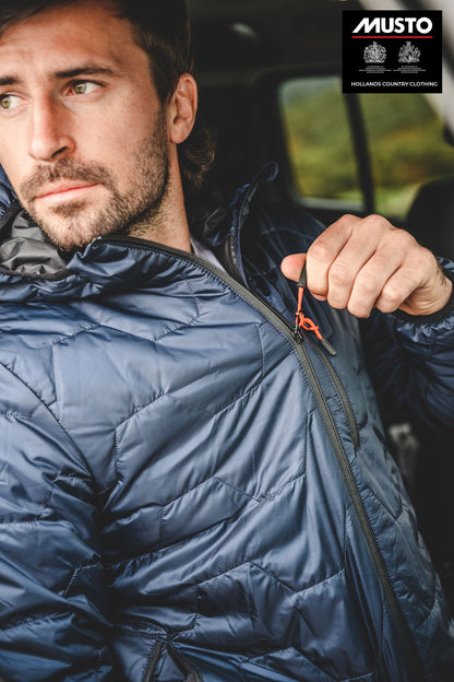 Toggle zipper Land Rover Thermal Jacket by Musto 