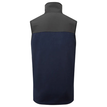 Ridgeline Hybrid Fleece Vest in Navy 