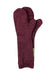 Ruff and Tumble Dog Drying Mitts in Burgundy #colour_burgundy