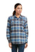 Rebar Women's Flannel Durastretch Work Shirt NAVY