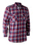 Deerhunter Marvin Cotton Check Shirt | Clearance Colours in Red & Blue #colour_red-&-blue