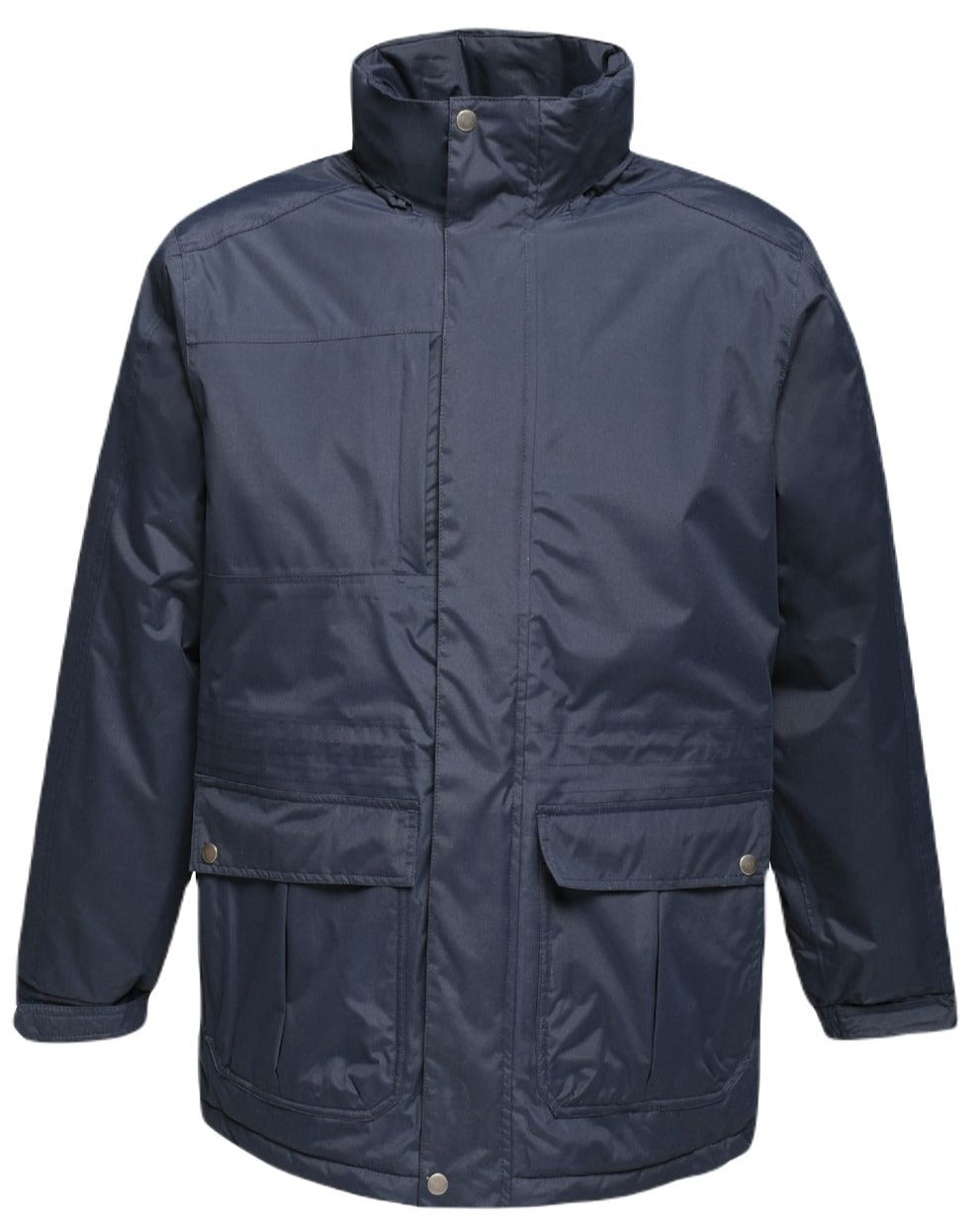 Regatta Darby III Insulated Parka Jacket In Navy 