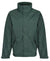 Regatta Professional Dover Fleece-Lined Bomber Jacket in Dark Green/Dark Grey #colour_dark-green-dark-grey