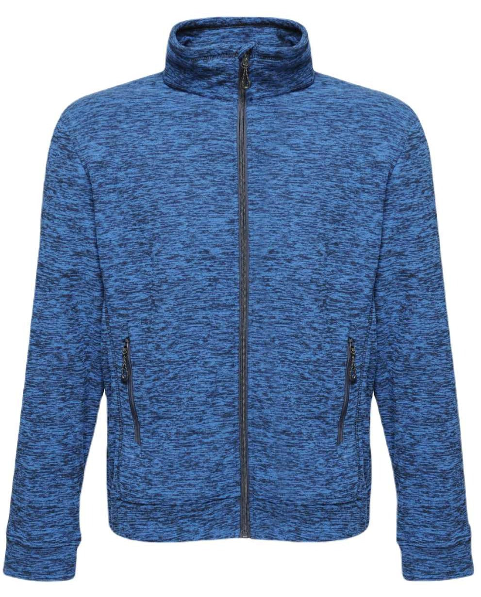 Regatta Thornly Full Zip Marl Fleece in Navy Marl 