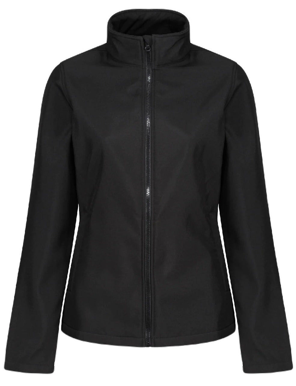 Regatta Womens Ablaze Printable Softshell Jacket in Black