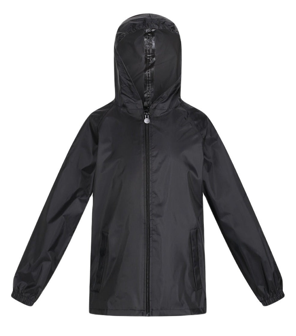 Regatta Kids Pro Stormbreak Waterproof Jacket In Black 