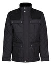 Regatta Padbury Quilted Jacket In Black #colour_black