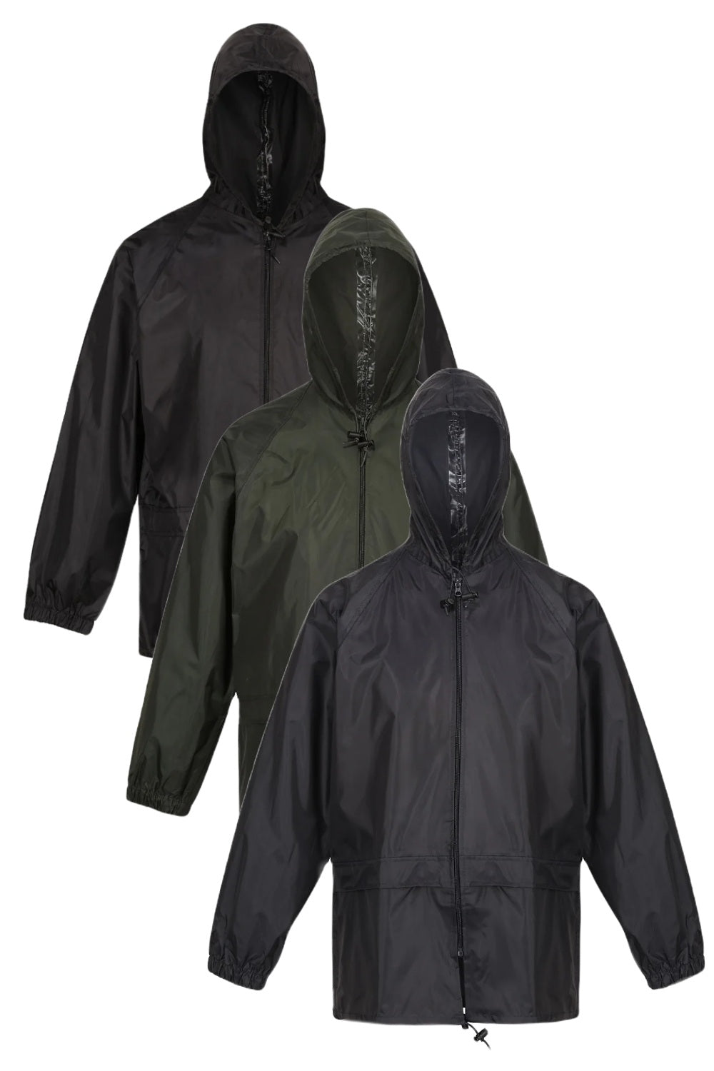 Regatta Pro Stormbreak Waterproof Jacket in Navy, Olive and Black  