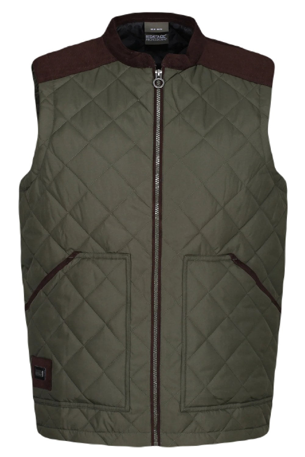 Regatta Moreton Quilted Gilet in Dark Khaki 