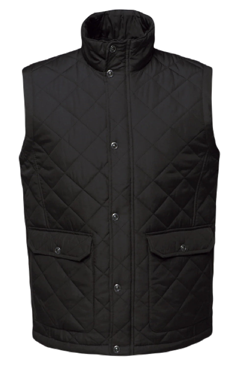 Regatta Tyler Diamond Quilt Bodywarmer in Black 