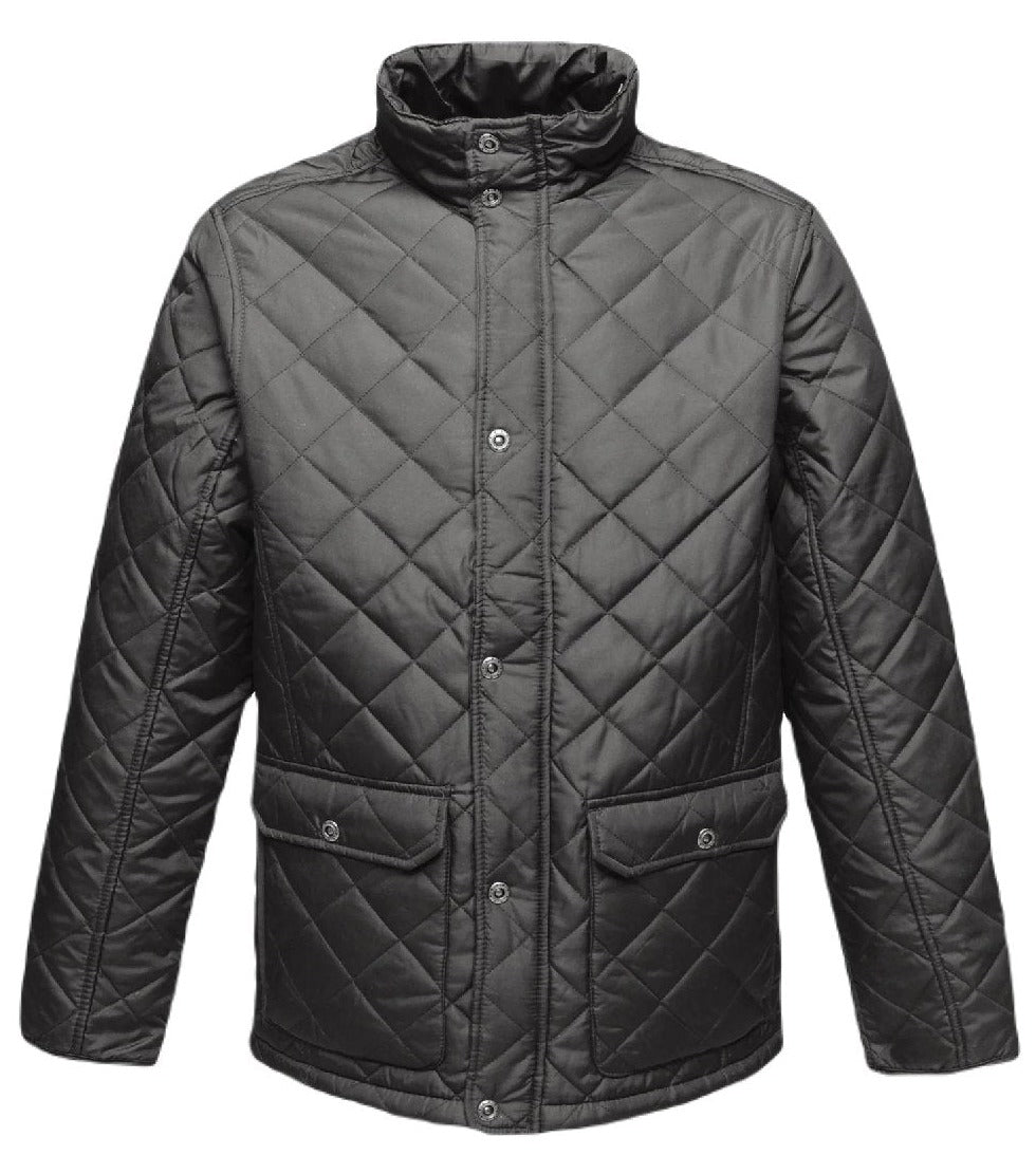 Regatta Tyler Diamond Quilt Jacket in Black 