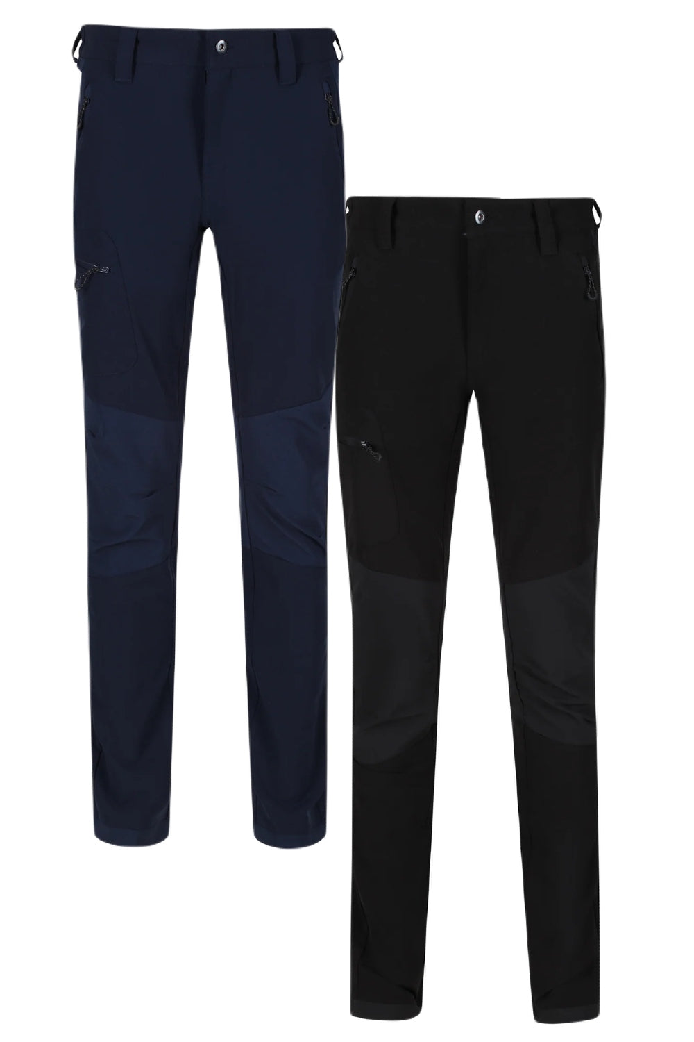 Regatta Prolite Softshell Stretch Trousers in Navy and Black 