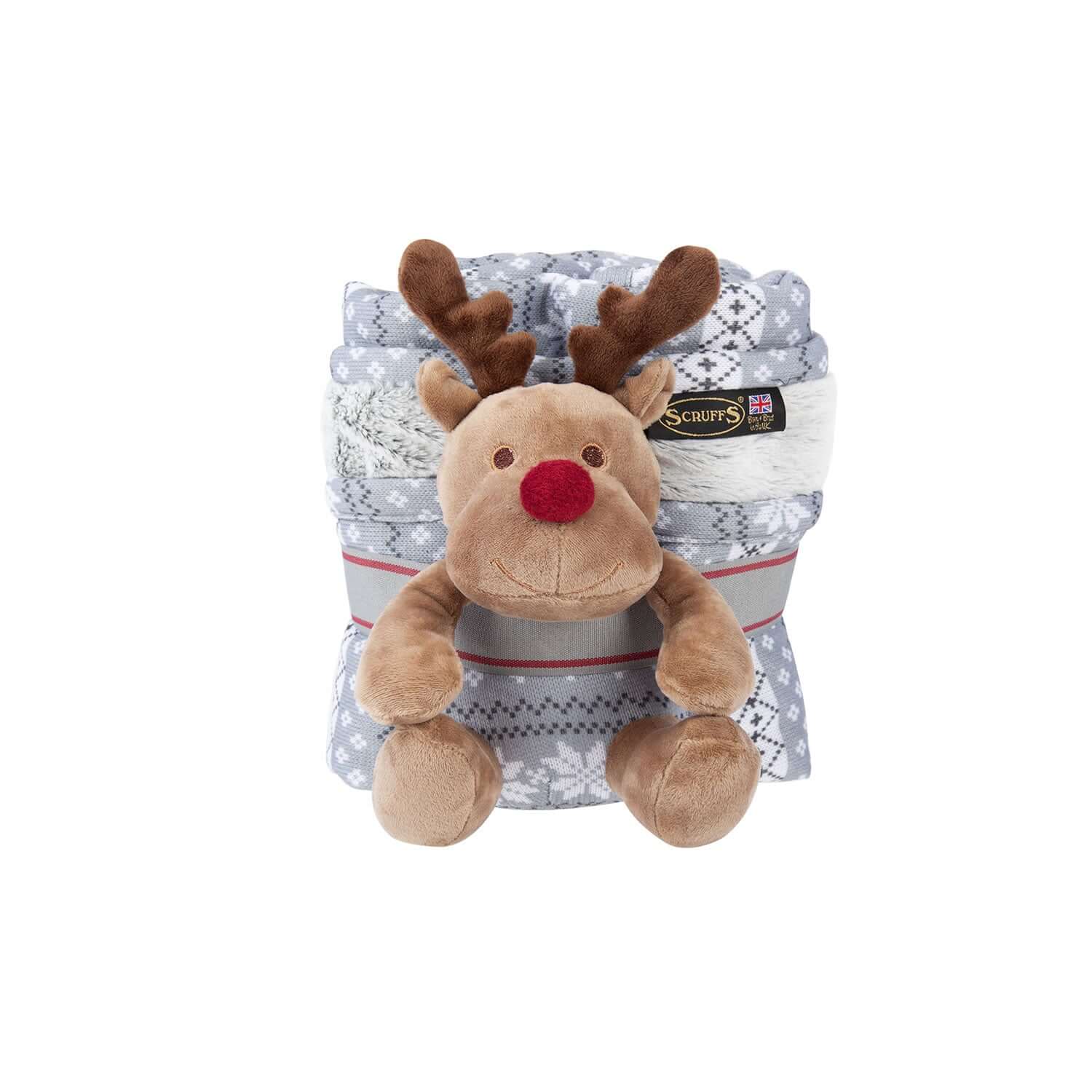 Scruffs Santa Paws Blanket &amp; Toy Set
