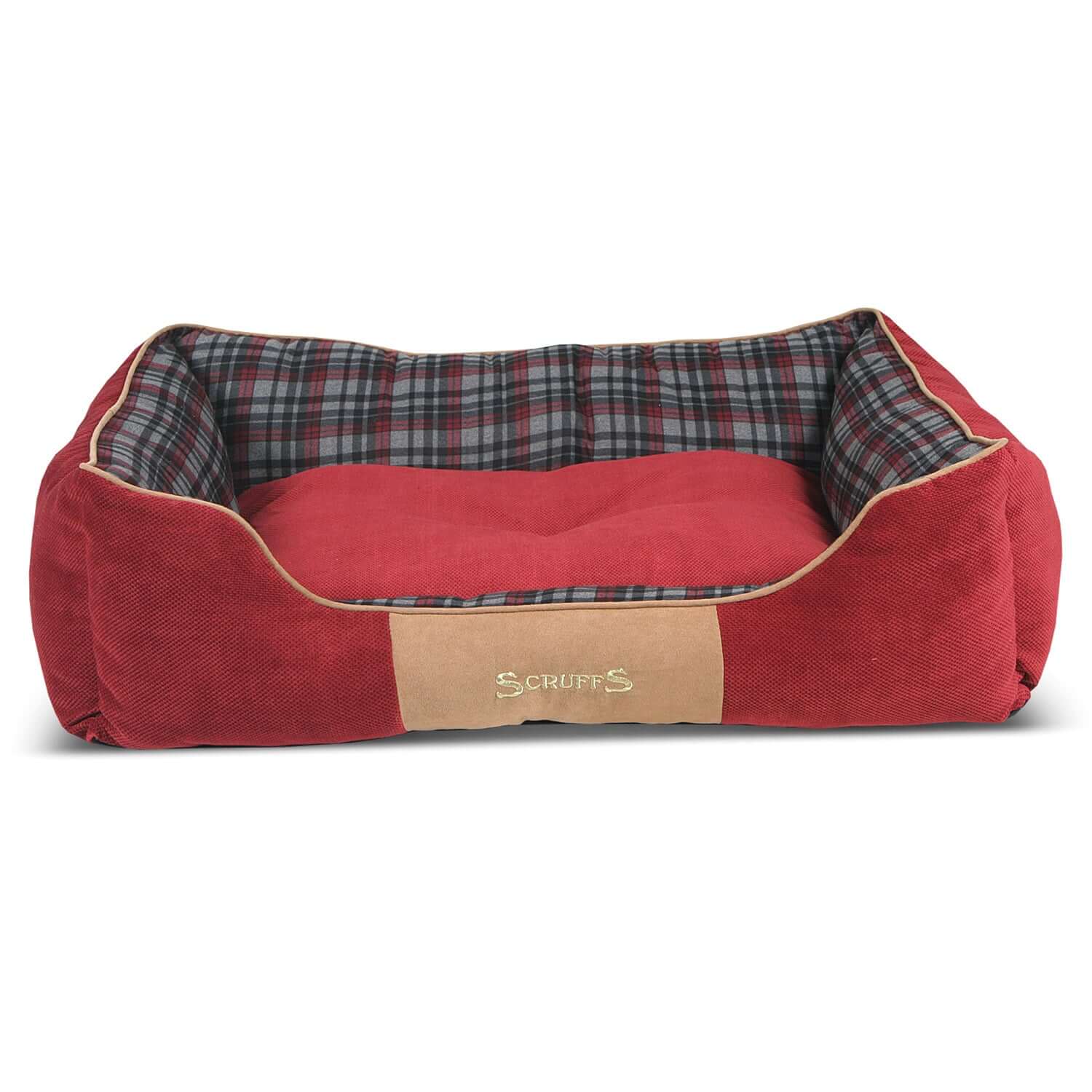 Scruffs Highland Box Bed in Red