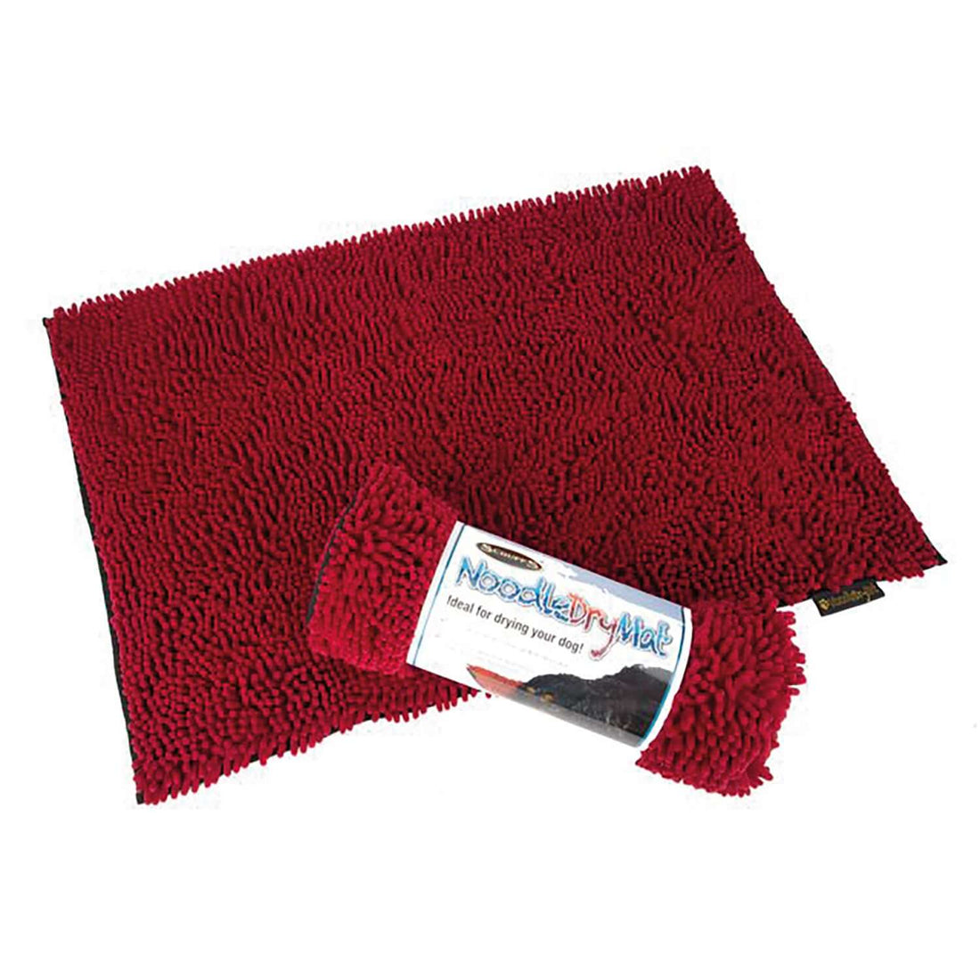 Scruffs Noodle Dry Mat in Burgundy 