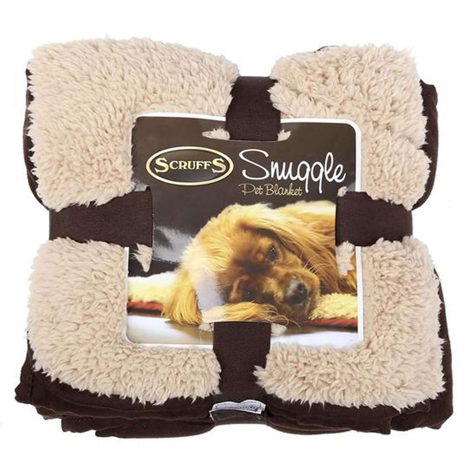 Scruffs Snuggle Blanket In Chocolate 