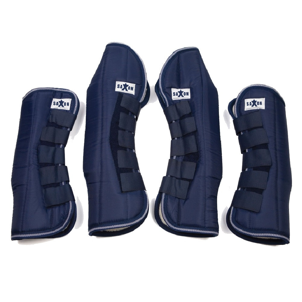 Saxon Travel Boots in Navy 