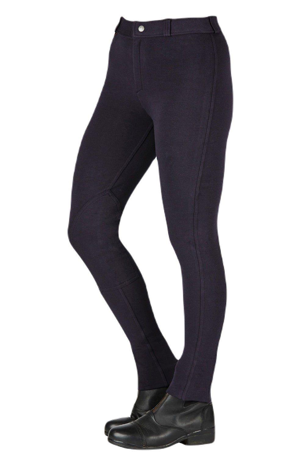 Saxon Warm Up Cotton Jodhpurs II In Black 