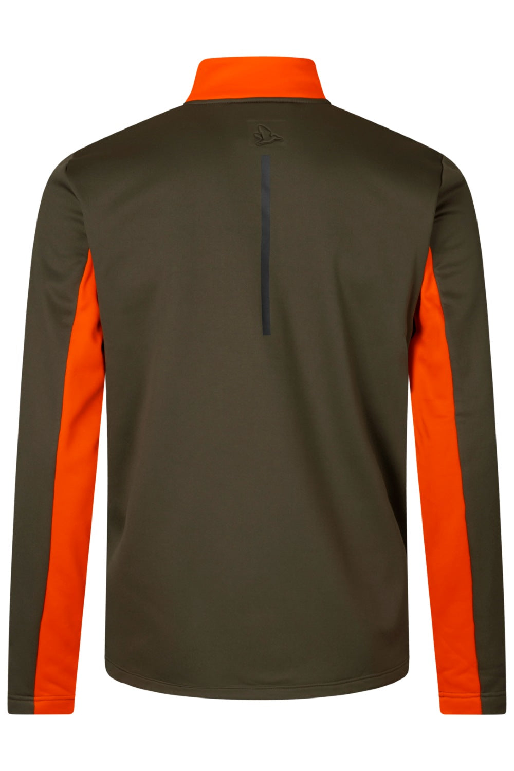 Seeland Mens Elliot Fleece in PIne Green/Hi-Vis Orange 