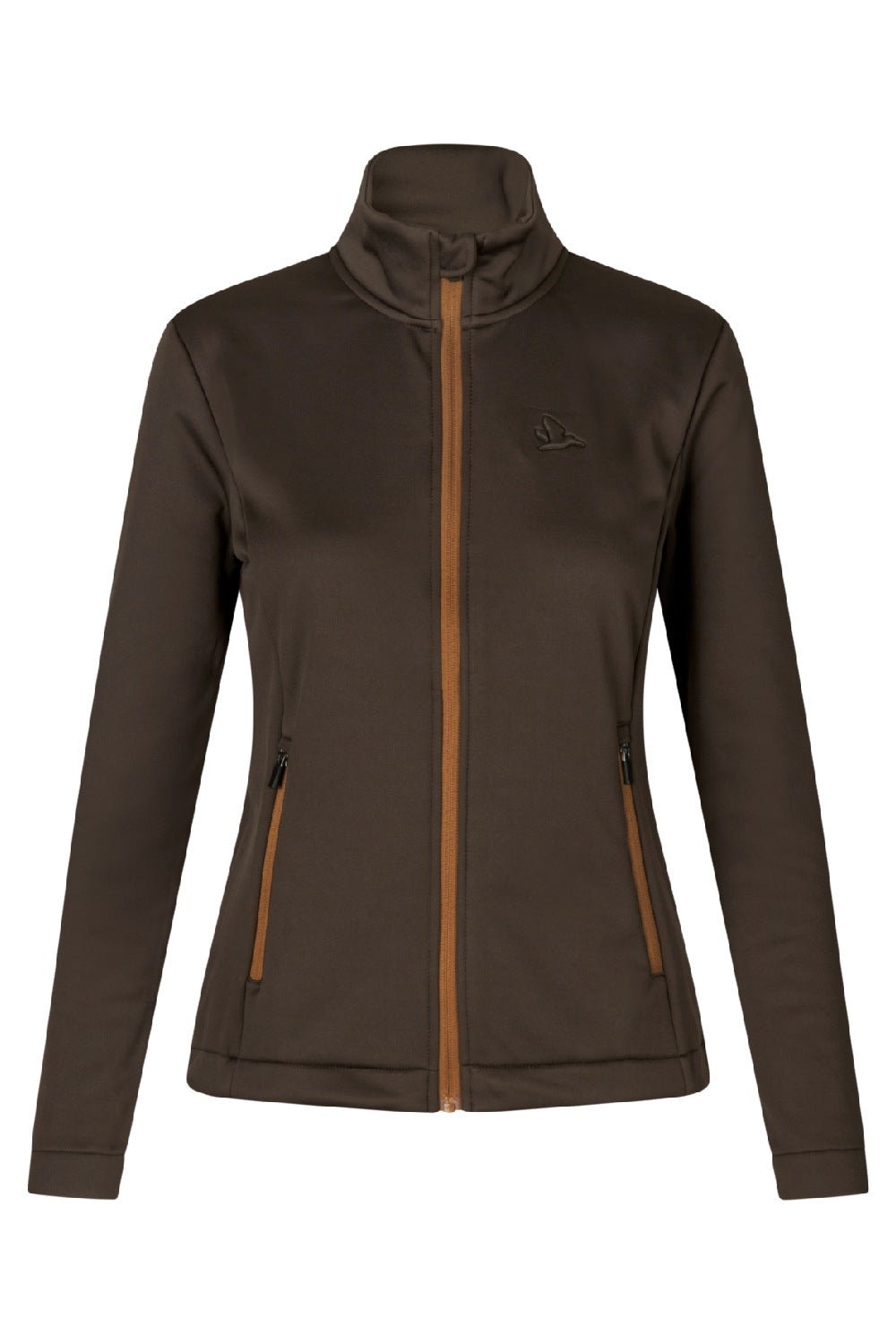 Seeland Womens Emily Fleece in Dark Brown 