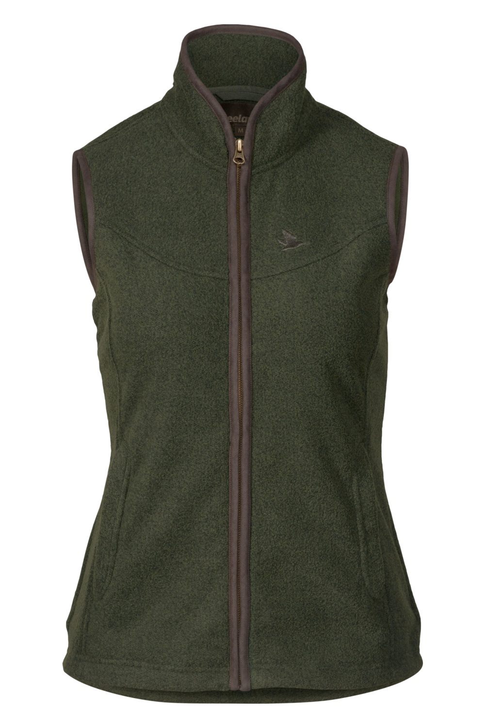 Seeland Ladies Woodcock Fleece Waistcoat in green 