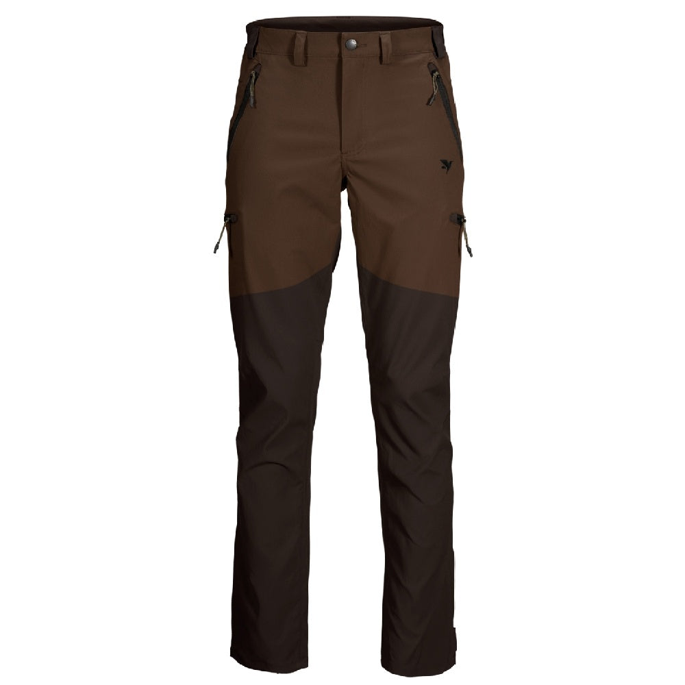 Seeland Outdoor Stretch Trouser in Pinecone/Dark Brown