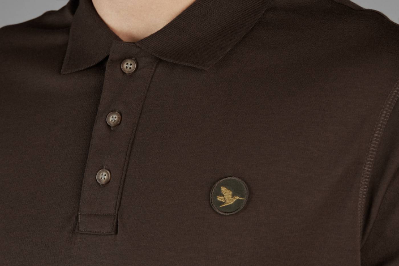 Seeland Skeet Polo Shirt Brown 