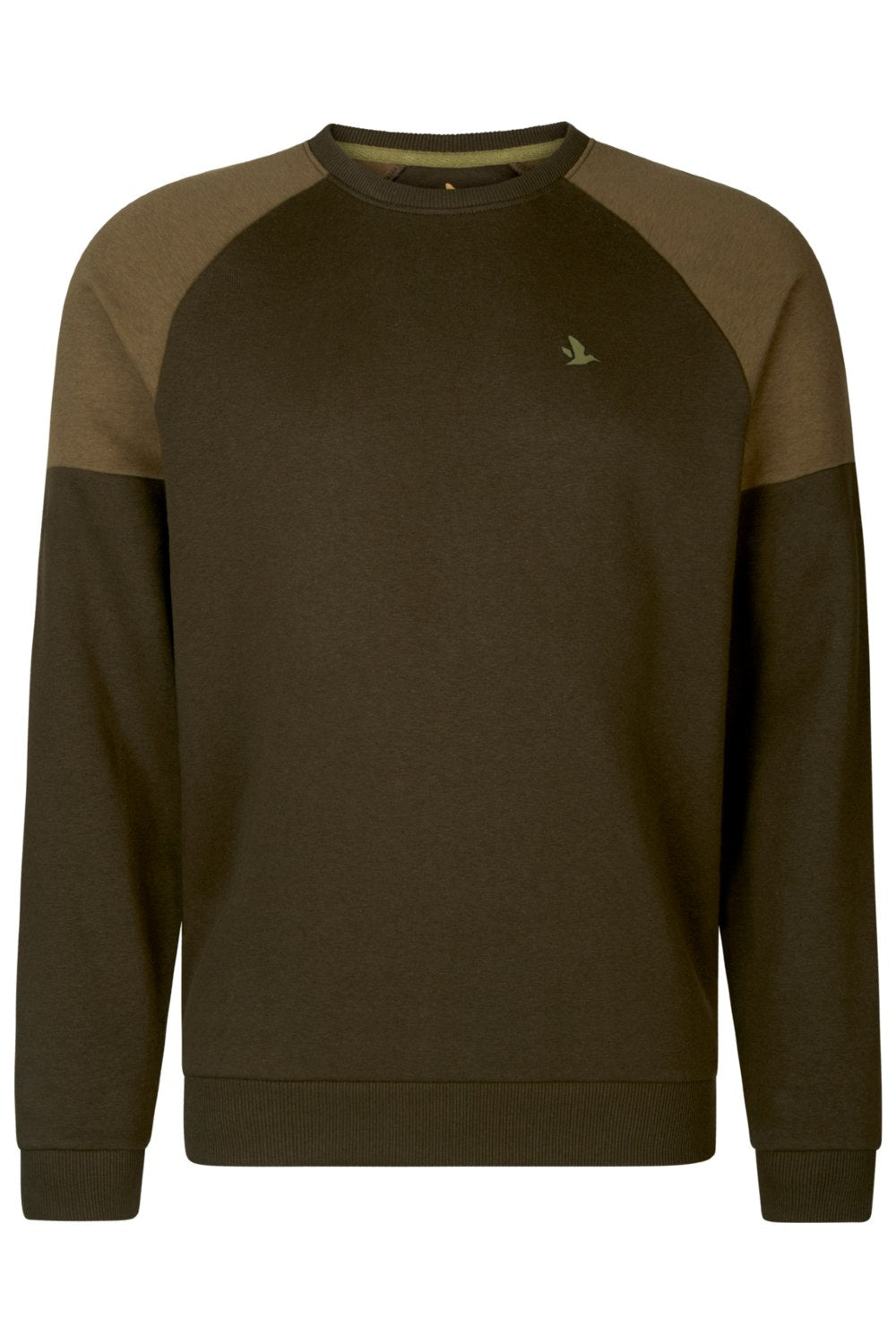 Seeland Mens Cross Sweatshirt in Pine Green