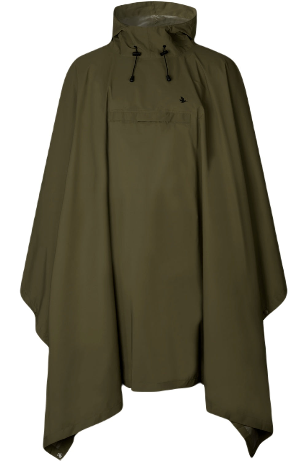 Seeland Taxus Waterproof Rain Poncho in Pine Green  