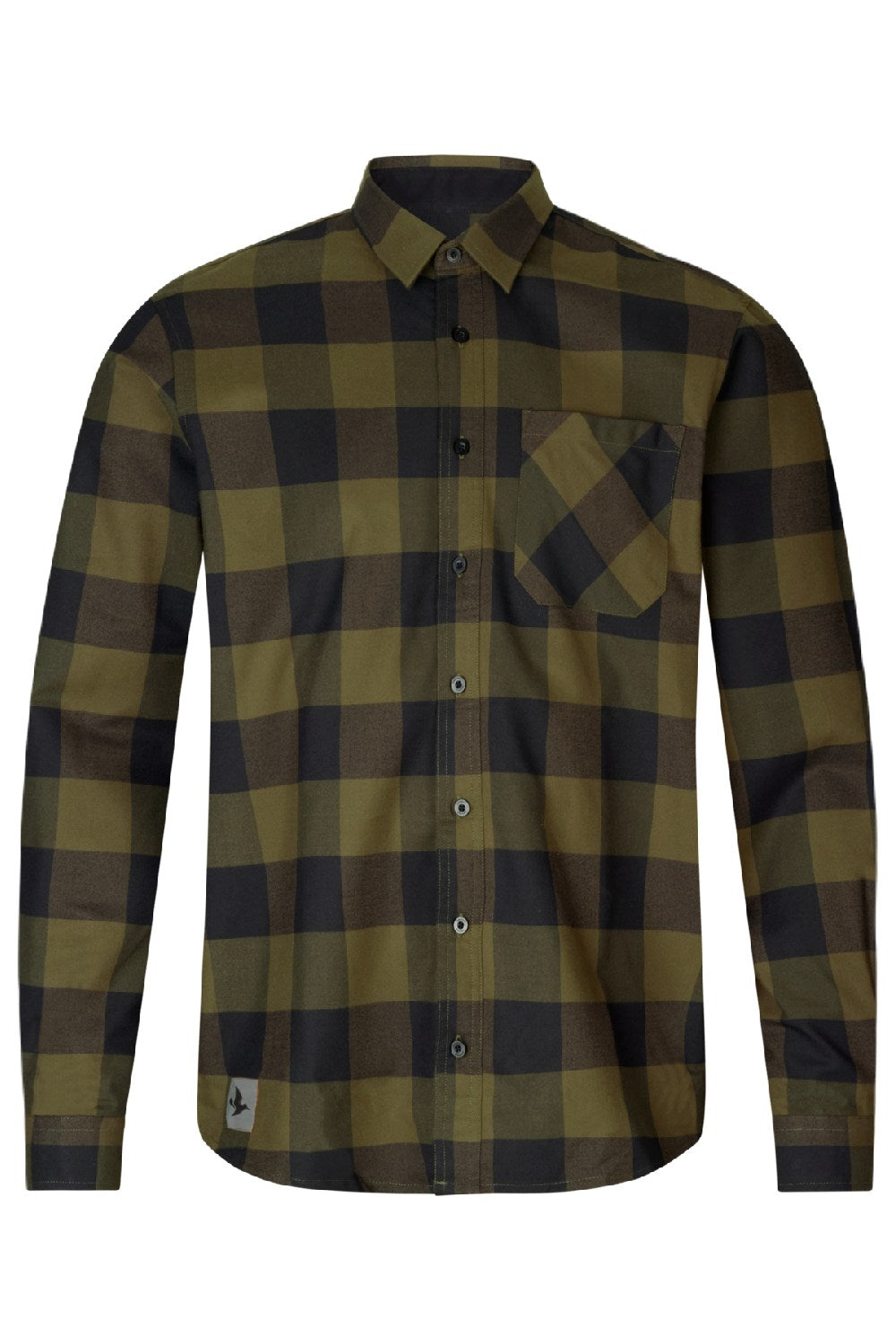 Seeland Toronto Shirt in Green Check 