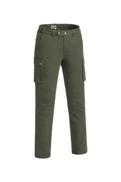 Pinewood Mens Serenget Trousers in Moss Green
