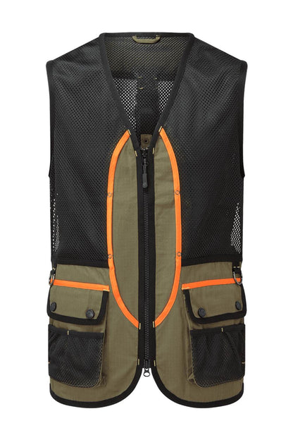 ShooterKing Field Game Training Vest In Black/Green