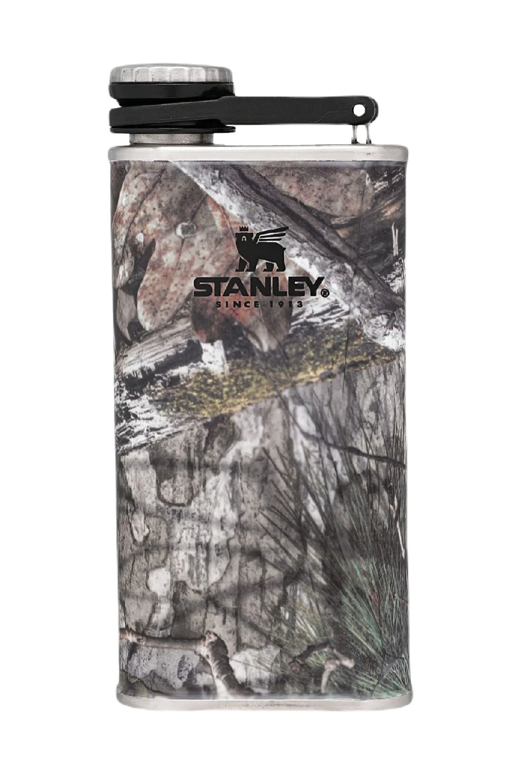 Stanley Classic Easy Fill Wide Mouth Flask 0.23L in Mossy Oak Country DNA