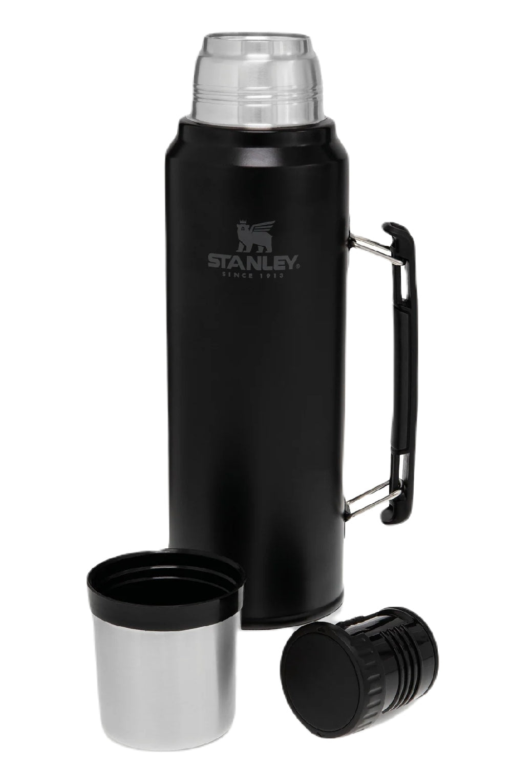 Stanley Classic Legendary Bottle 1.0L in Matte Black Pebble