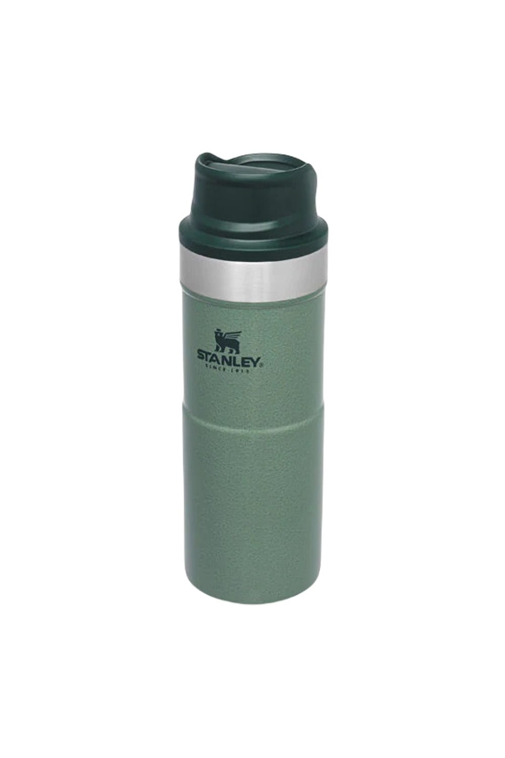 Stanley Classic Trigger Action Travel Mug 0.35L in Hammertone Green