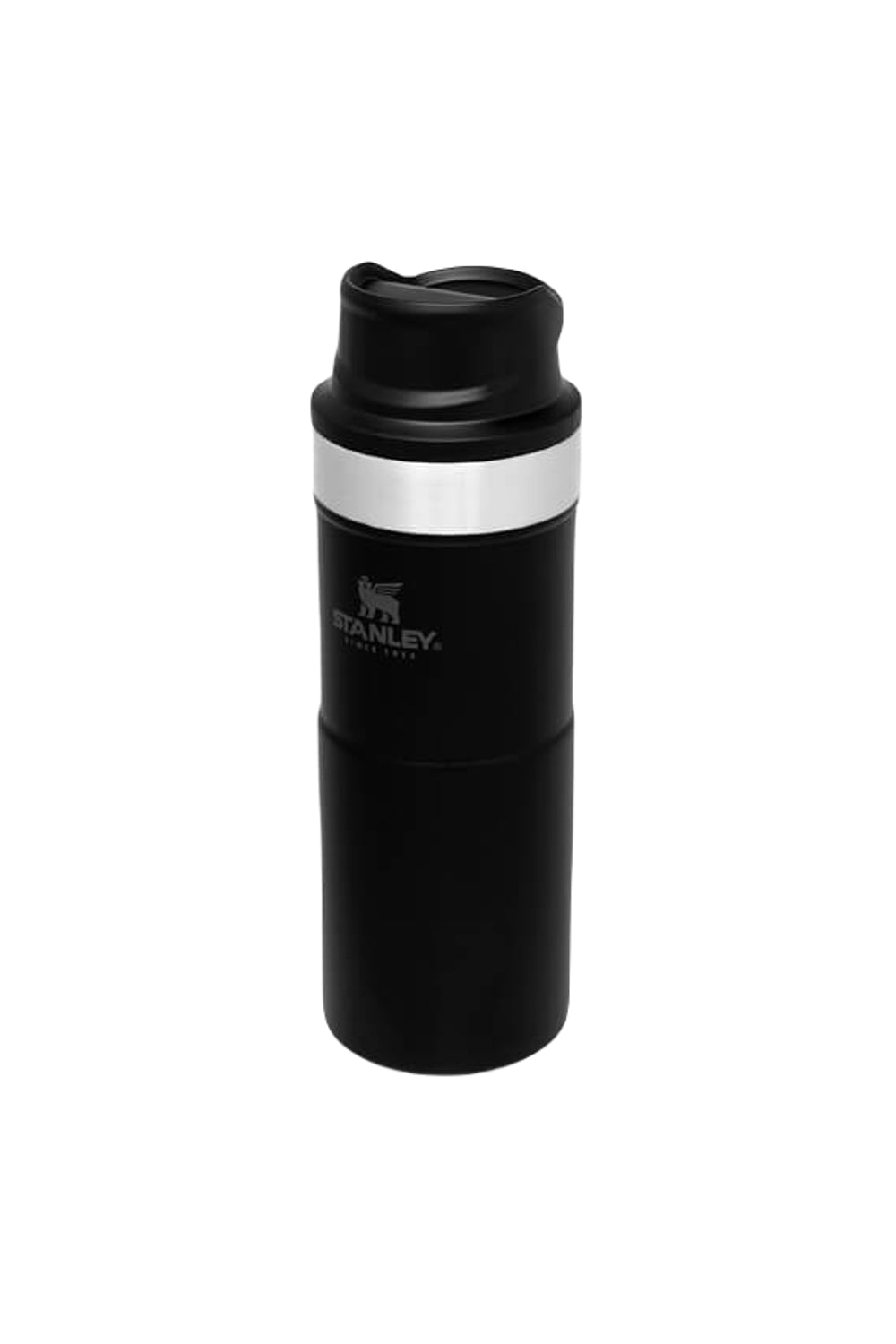 Stanley Classic Trigger Action Travel Mug 0.35L in Matte Black